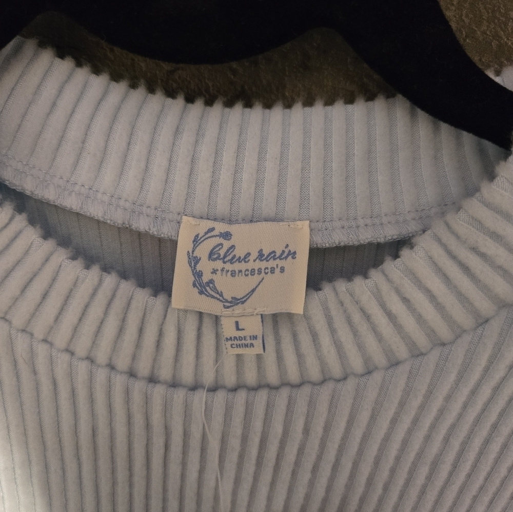 NWT francescas ribbed mock neck tank top - Picture 3 of 5